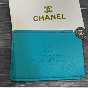 GWP- Aqua Blue Card Holder